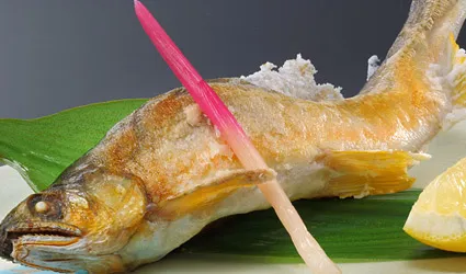 川魚の塩焼