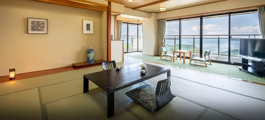 [Japanese-Style Room] Room with a night view (with bathtub)