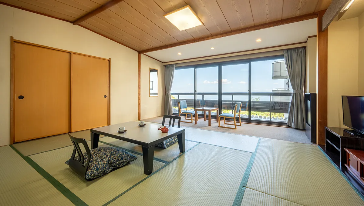 和室 夜景が見える部屋のイメージ