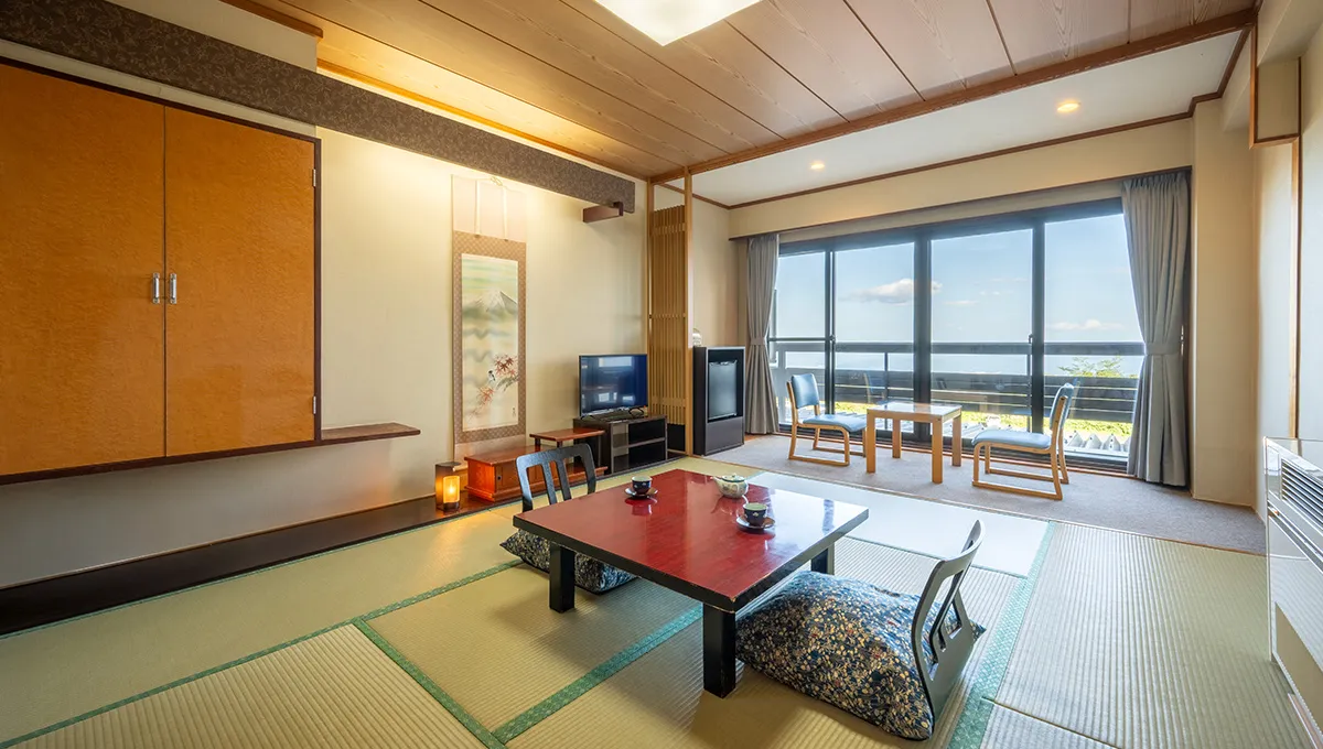 和室 夜景が見える部屋のイメージ