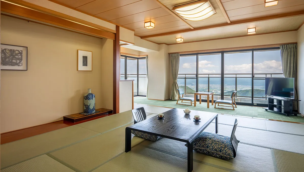和室 夜景が見えるお部屋(バスタブ付)のイメージ