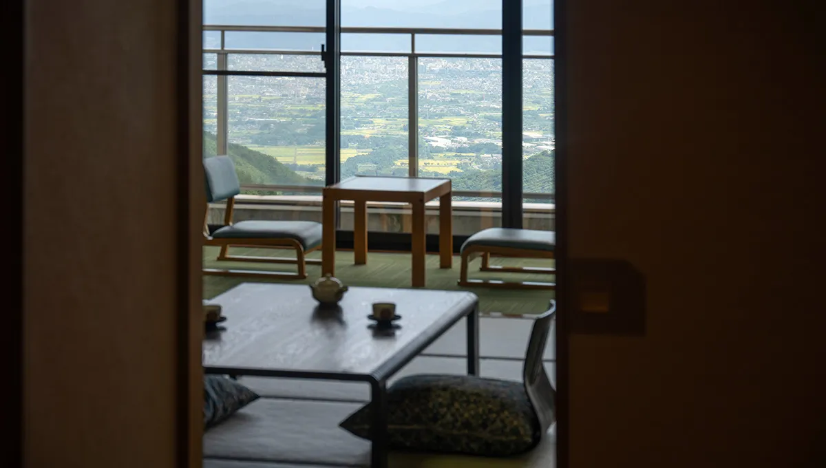 和室 夜景が見えるお部屋(バスタブ付)のイメージ