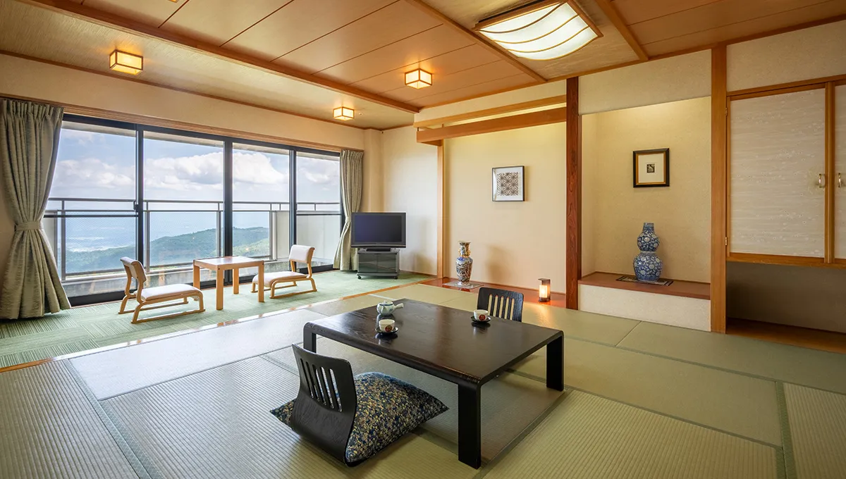 和室 夜景が見えるお部屋(バスタブ付)のイメージ