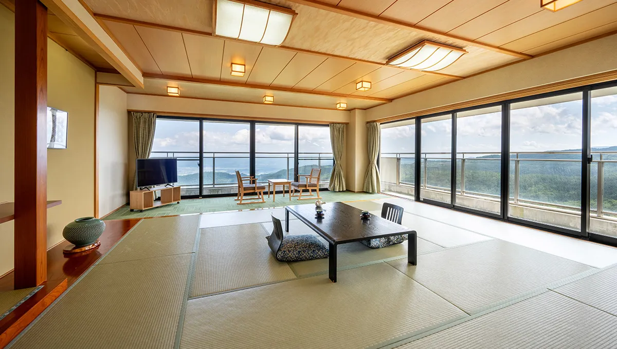 和室 夜景が見えるお部屋(バスタブ付)のイメージ