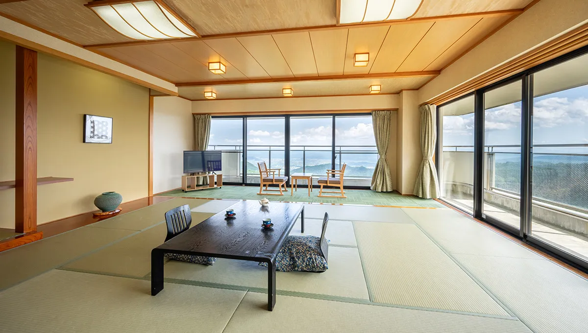 和室 夜景が見えるお部屋(バスタブ付)のイメージ
