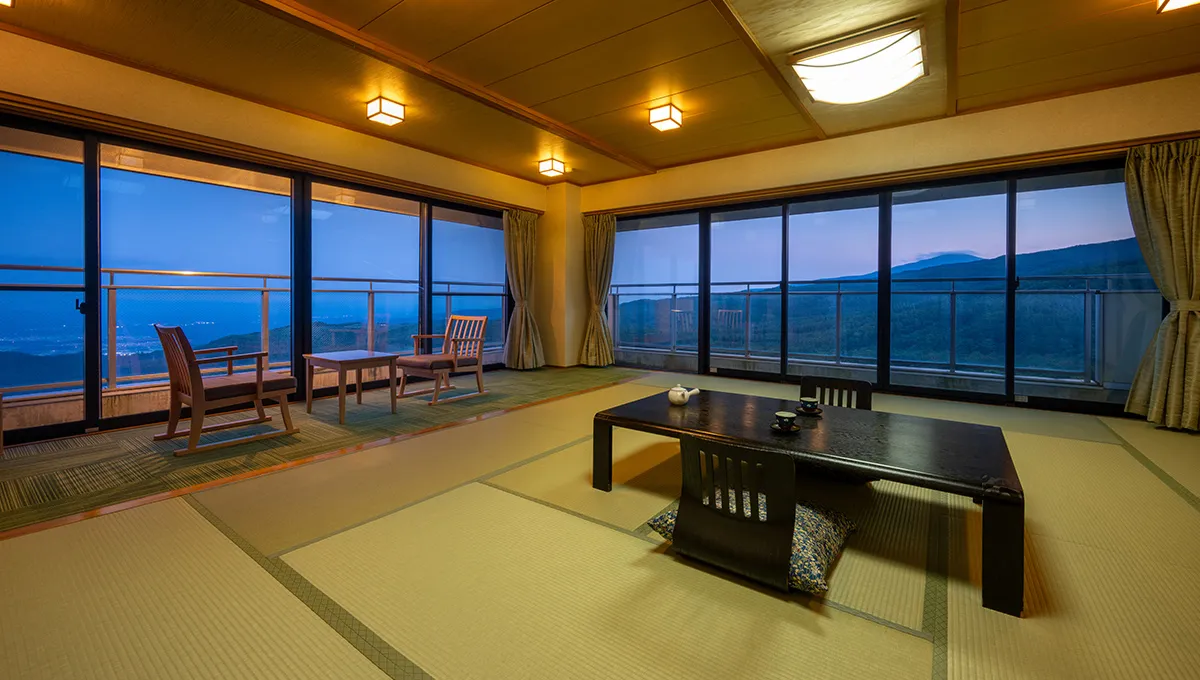 和室 夜景が見えるお部屋(バスタブ付)のイメージ