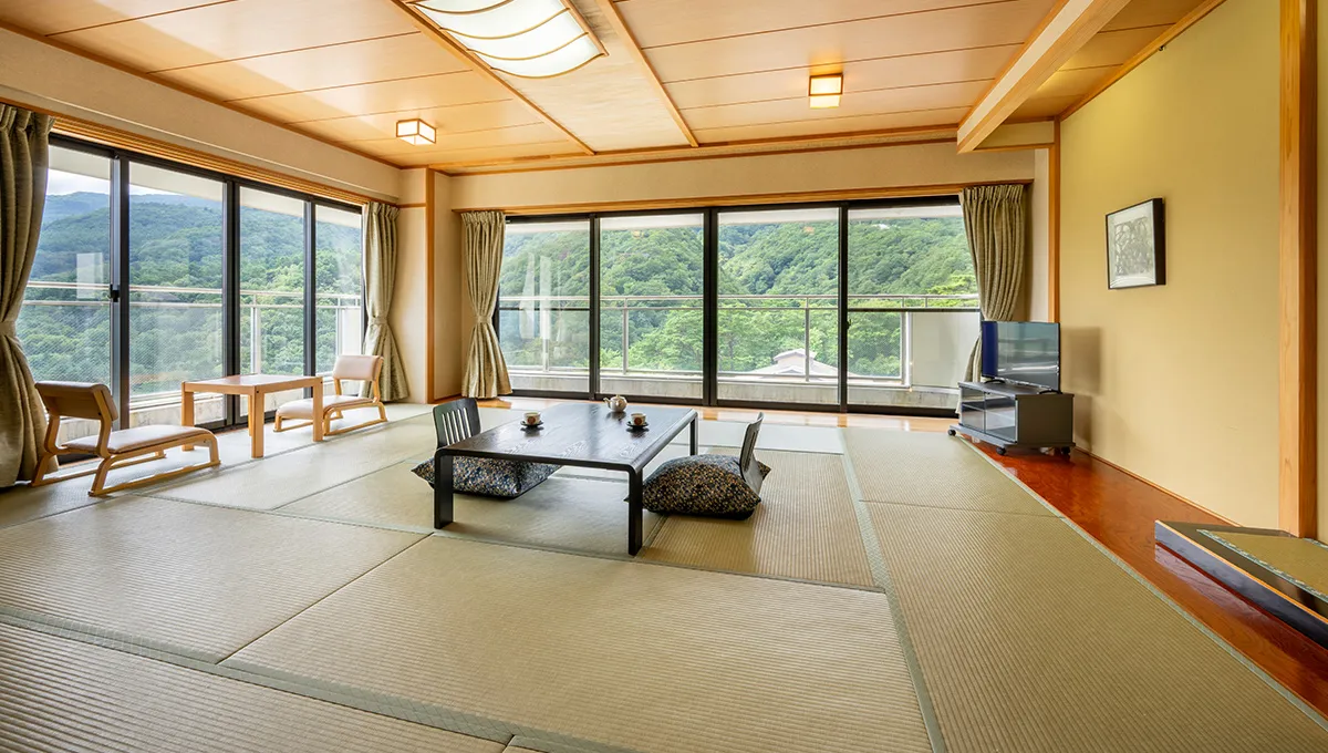 和室 吾妻連峰を望む部屋(バスタブ付)のイメージ