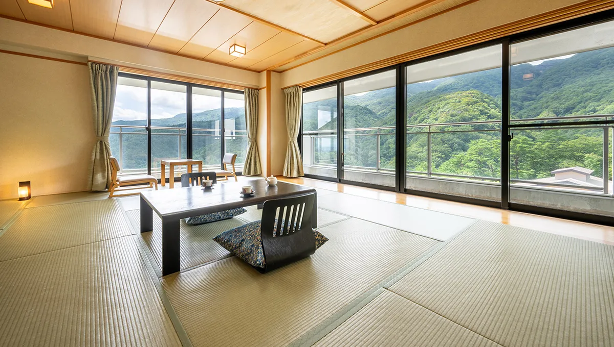 和室 吾妻連峰を望む部屋(バスタブ付)のイメージ