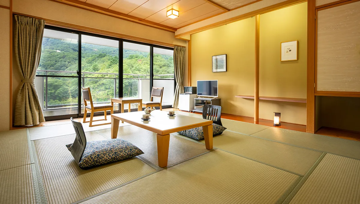 和室 吾妻連峰を望む部屋(バスタブ付)のイメージ