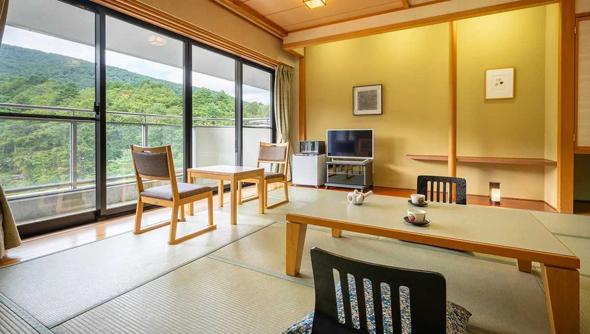 和室 吾妻連峰を望む部屋(バスタブ付)のイメージ