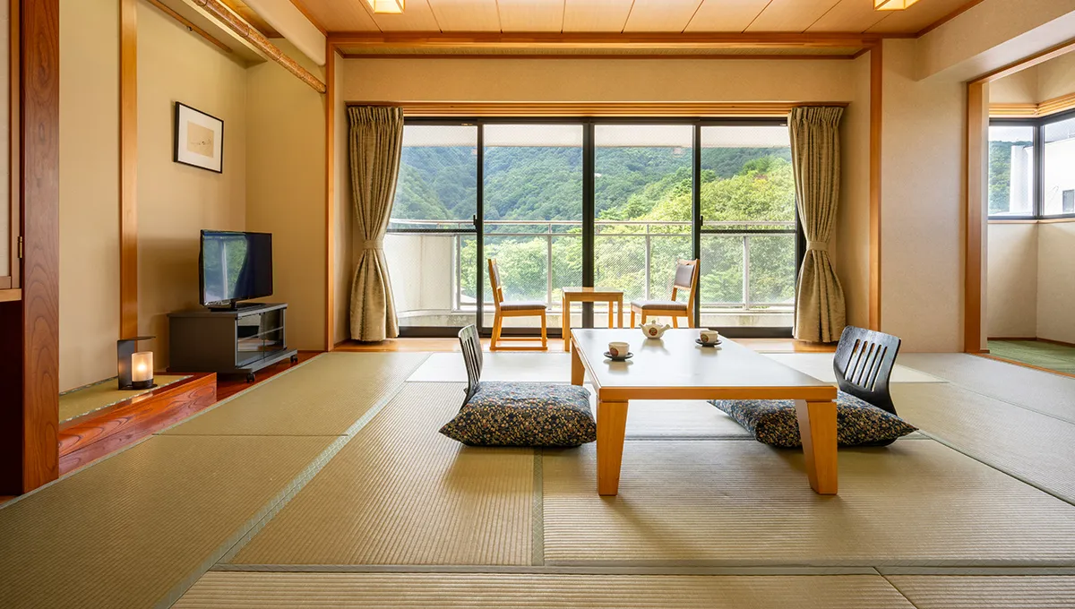 和室 吾妻連峰を望む部屋(バスタブ付)のイメージ