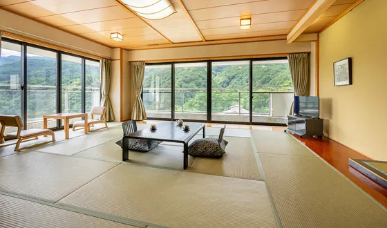 和室 吾妻連峰を望む部屋(バスタブ付)